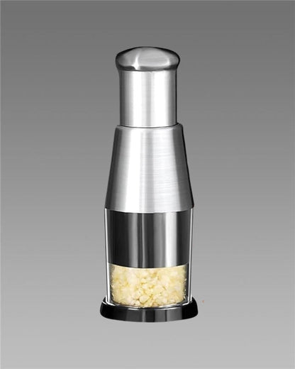 Stainless Steel Hand Food Chopper Garlic Press